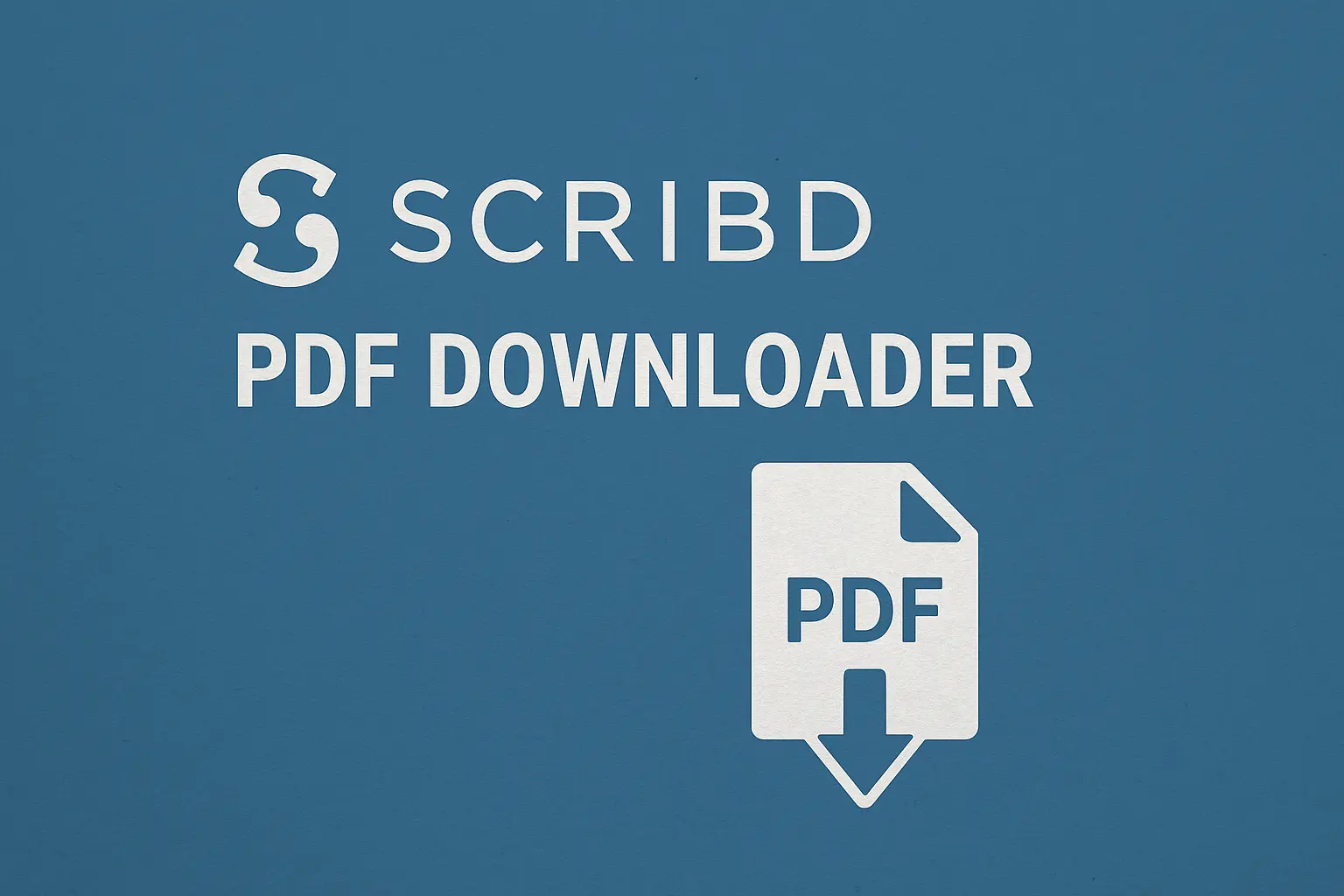 Scribd PDF Downloader