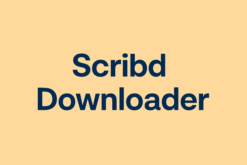 Scribd Downloader Free 2026
