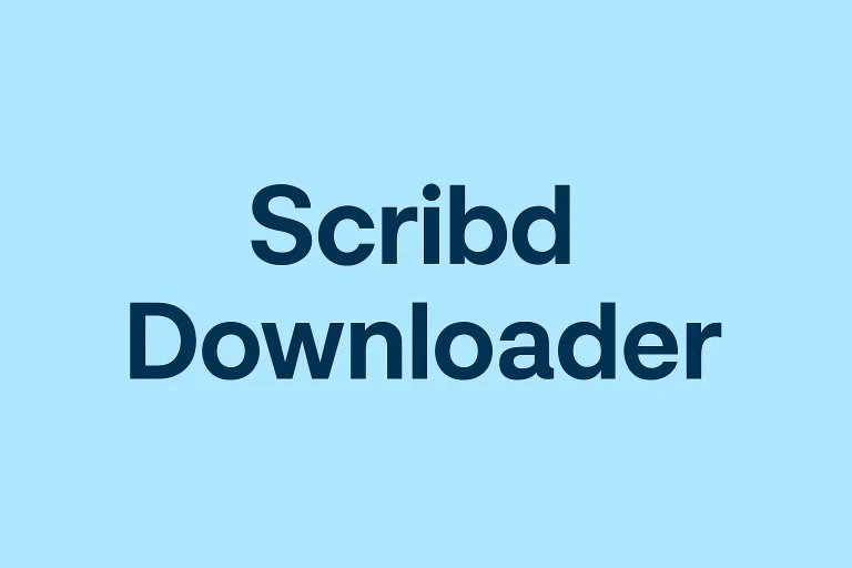 Scribd Downloader Free 2026